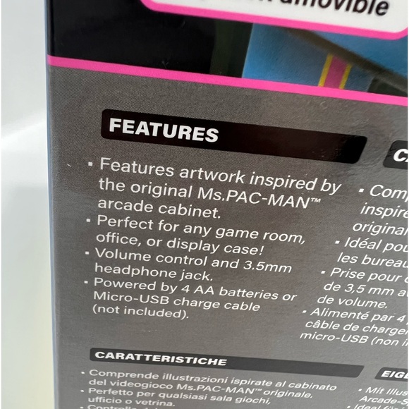 Ms Pac-Man Micro Arcade Player - Picture 7 of 9